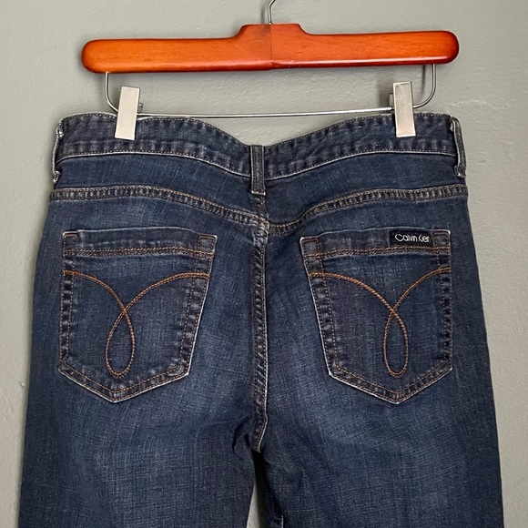 Calvin Klein Skinny Denim Blue Jeans Size 30/10 - Picture 4 of 11